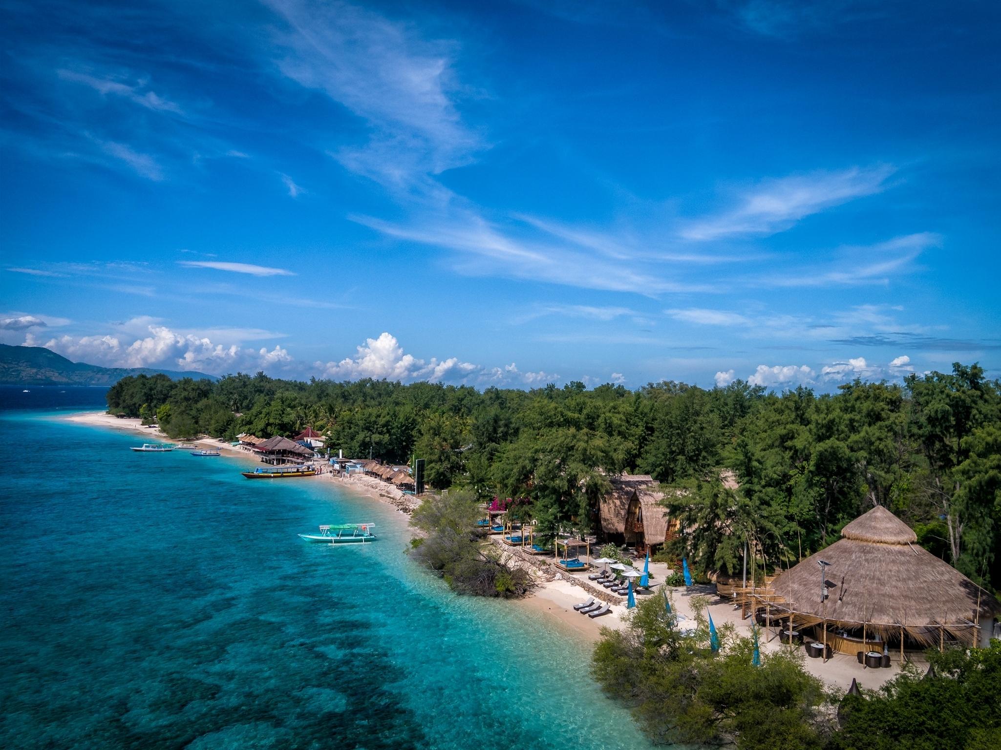 Hotel Karma Reef Gili Trawangan Exterior foto