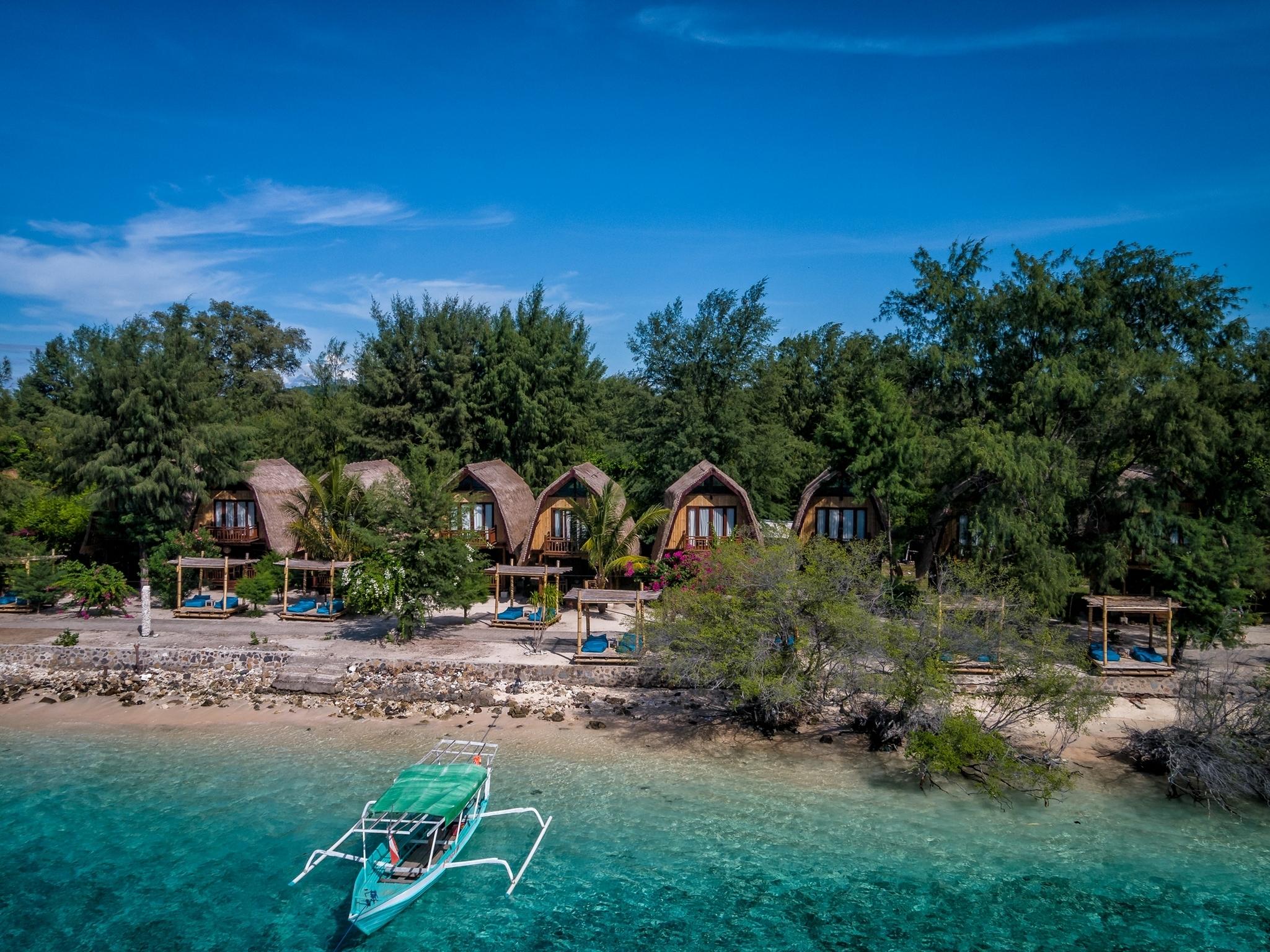 Hotel Karma Reef Gili Trawangan Exterior foto