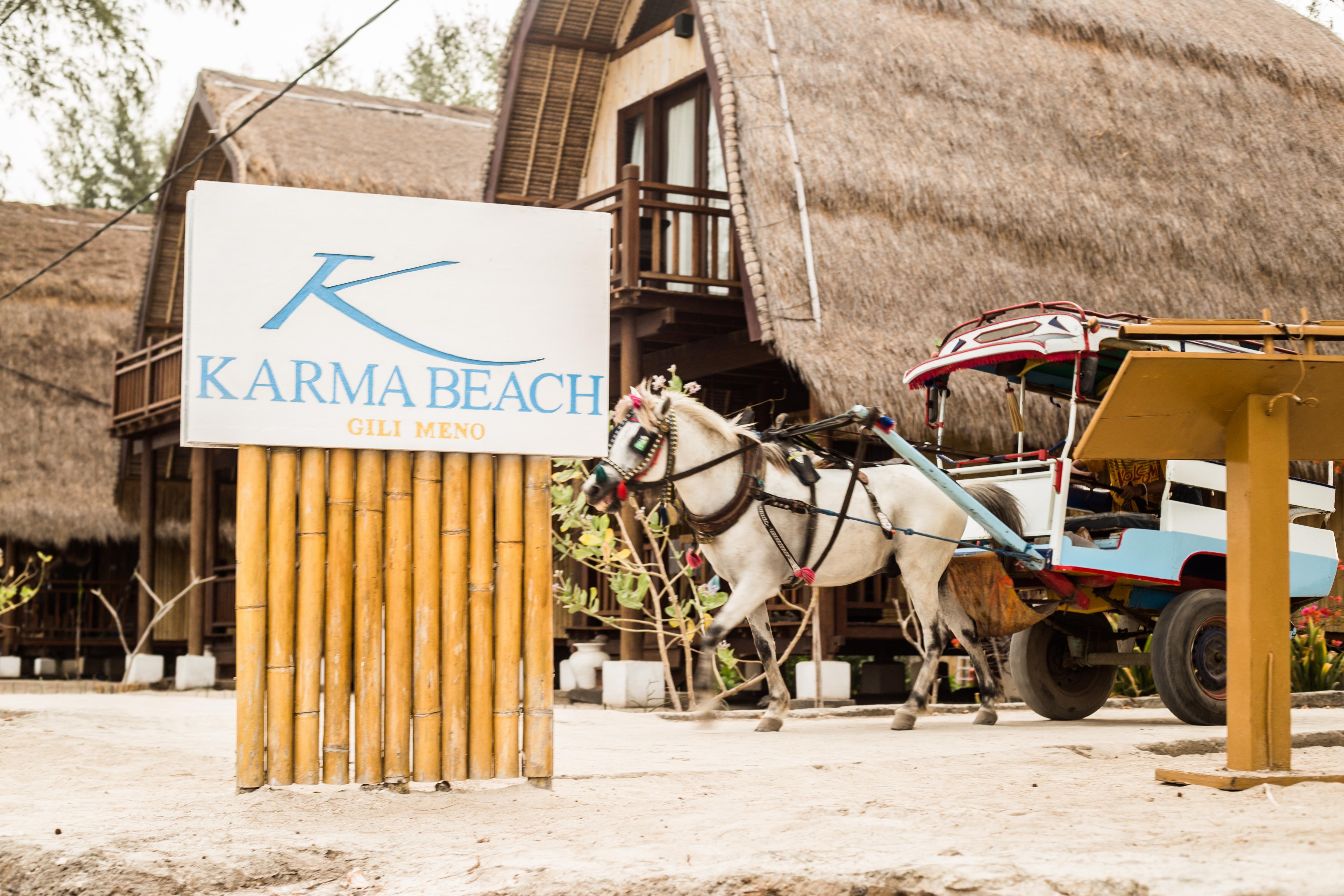 Hotel Karma Reef Gili Trawangan Exterior foto